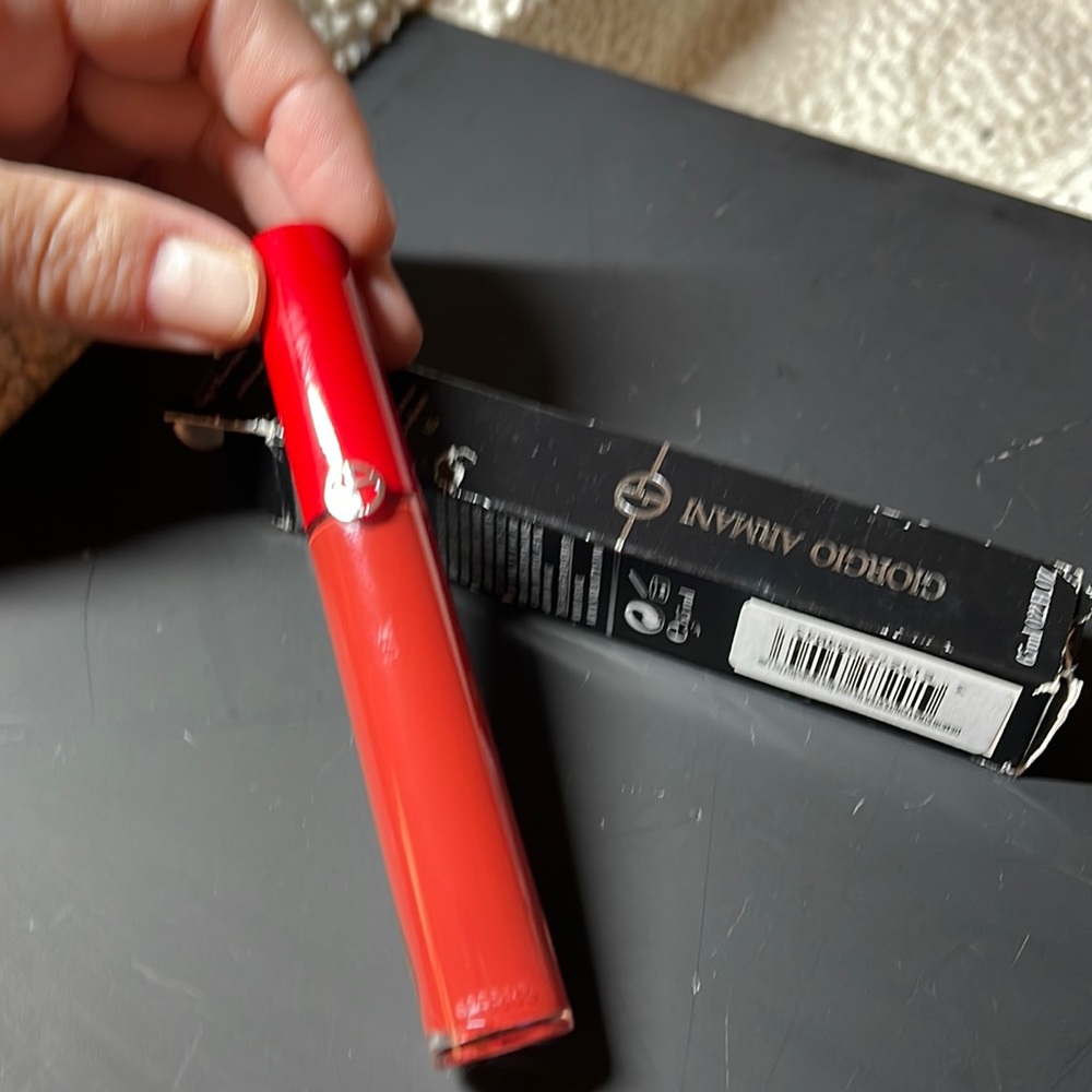 Giorgio Armani lip maestro lipgloss 💄 color rosewood 415